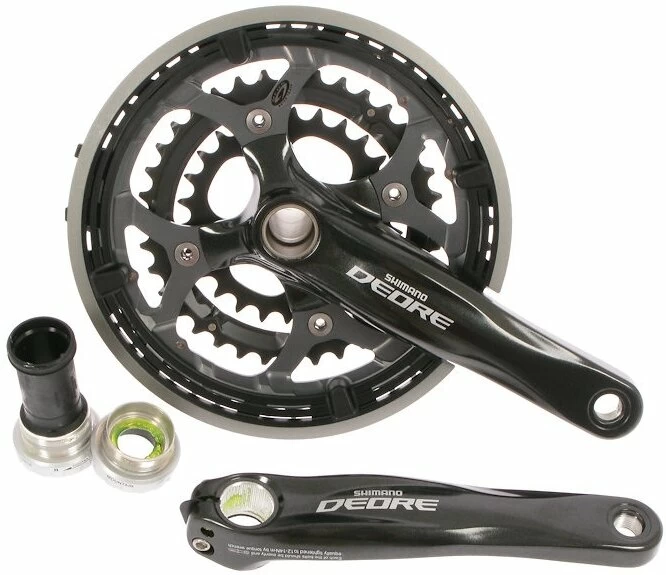 Korba Shimano Deore FC-M590 2010 - 44/32/22, 175mm czarna
