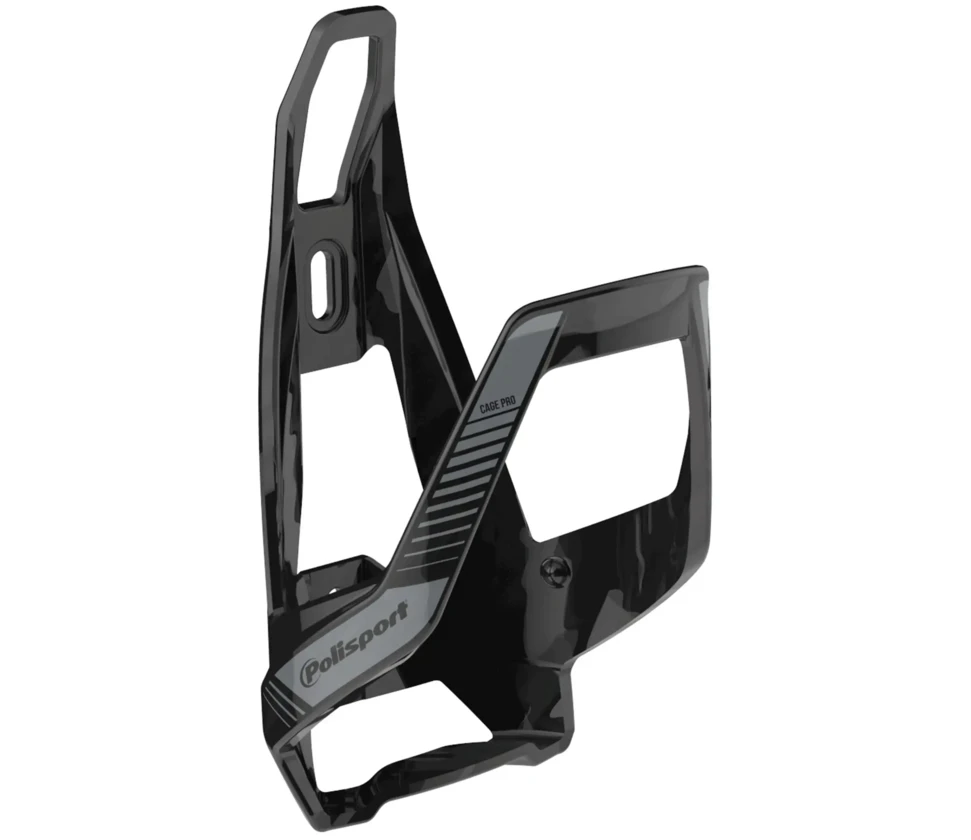 Kosz na bidon rowerowy Polisport Pro Evo Black/Grey