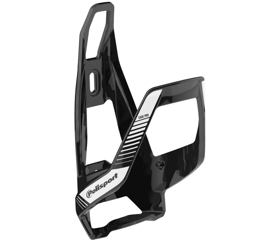 Kosz na bidon rowerowy Polisport Pro Evo Black/White