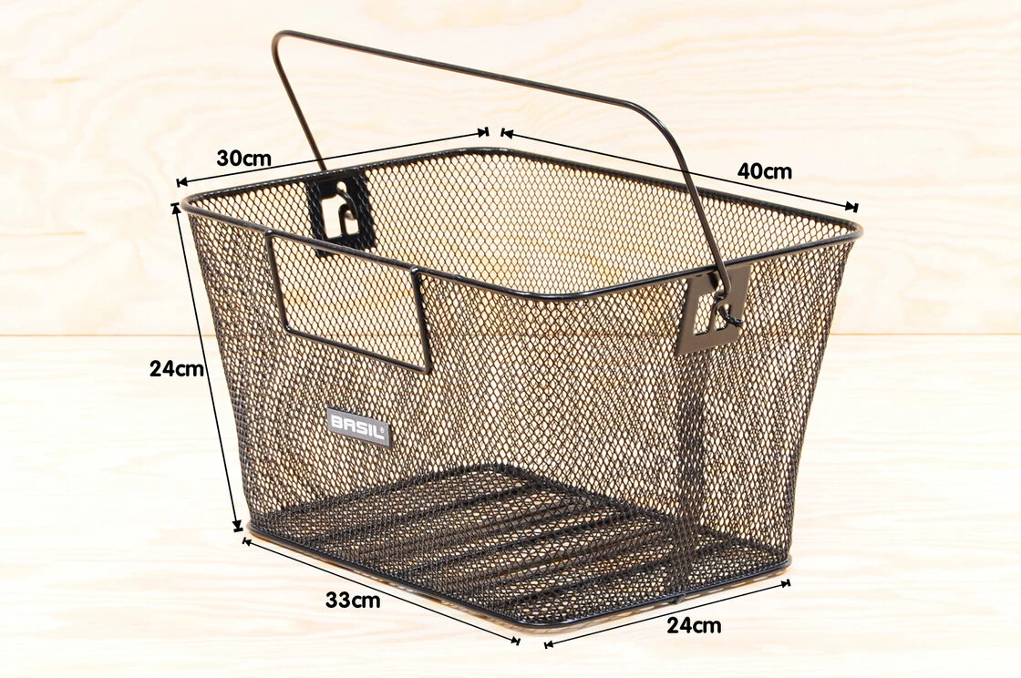 Koszyk rowerowy Basil Concord XL Flex / tylny, duży