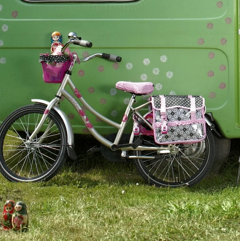 Koszyk rowerowy dla dzieci Basil Jasmin
