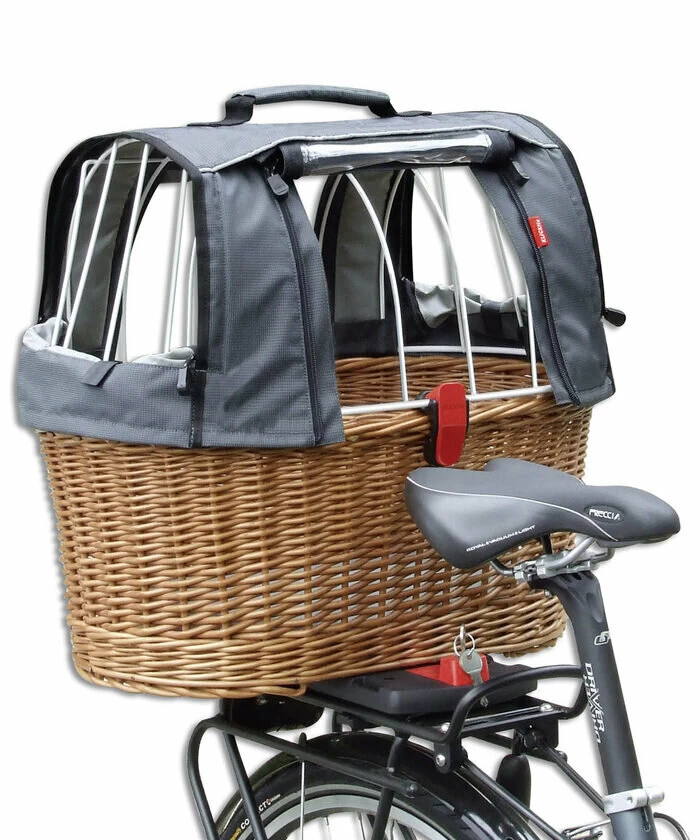 Koszyk rowerowy dla psa KlickFix Doggy Basket Plus GTA Bez osłony przeciwdeszczowej
