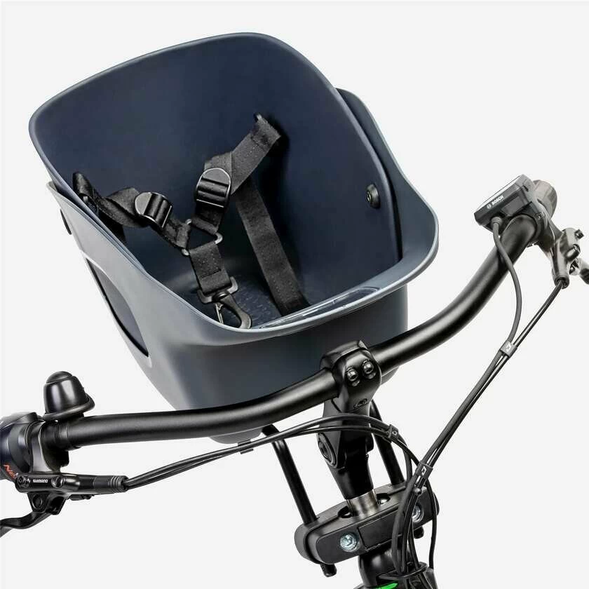 Koszyk rowerowy dla psa Kvisp Midnight Gray M