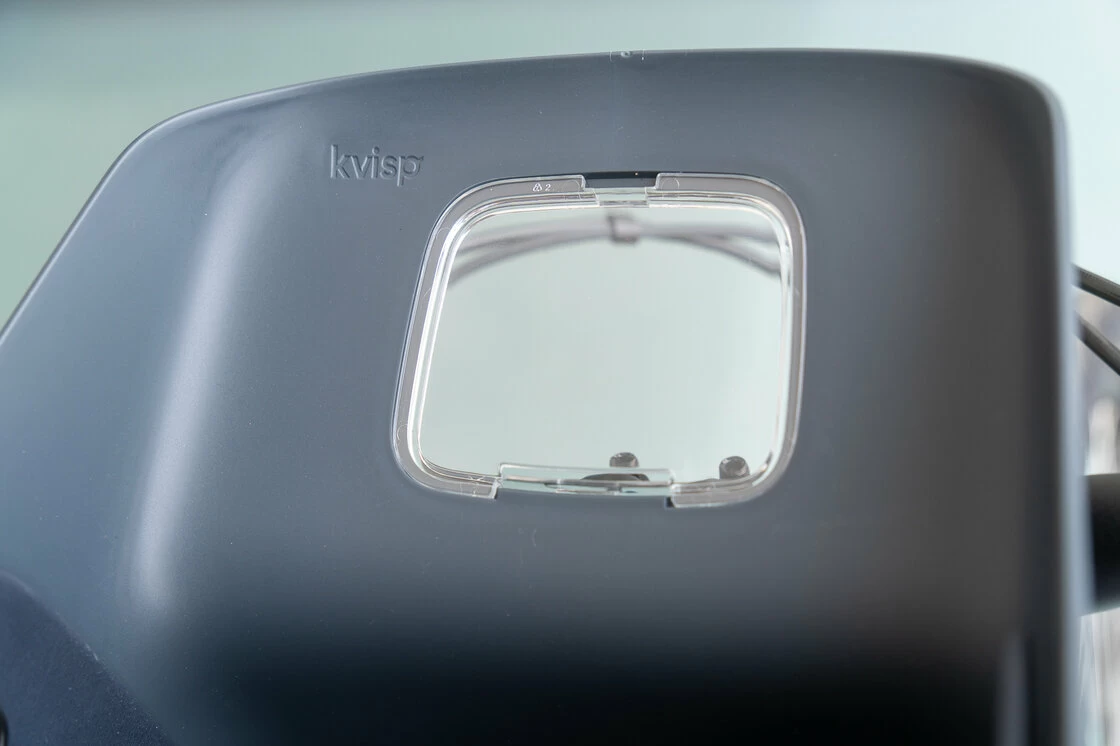 Koszyk rowerowy dla psa Kvisp Midnight Gray M