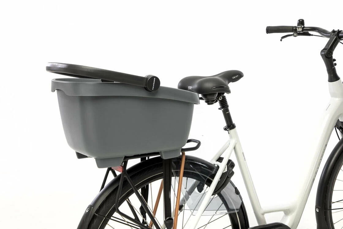 Koszyk rowerowy New Looxs Clipper MIK Antracyt