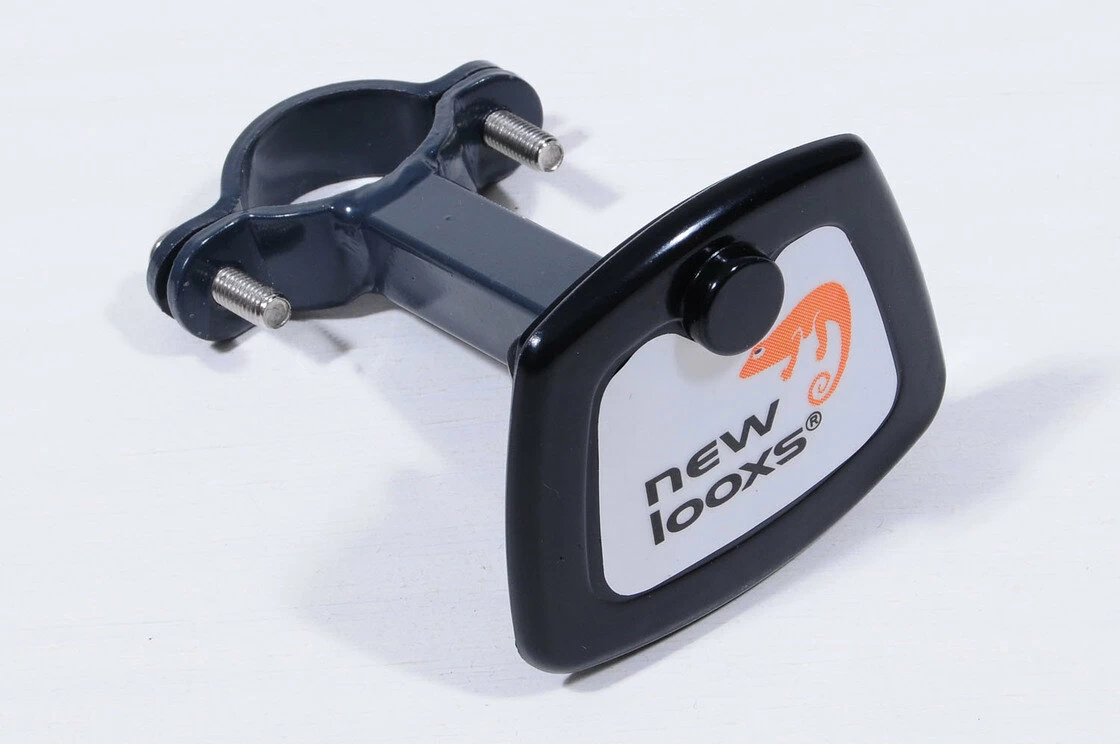 Koszyk rowerowy New Looxs Pisa Smartlock - ściągany czarny