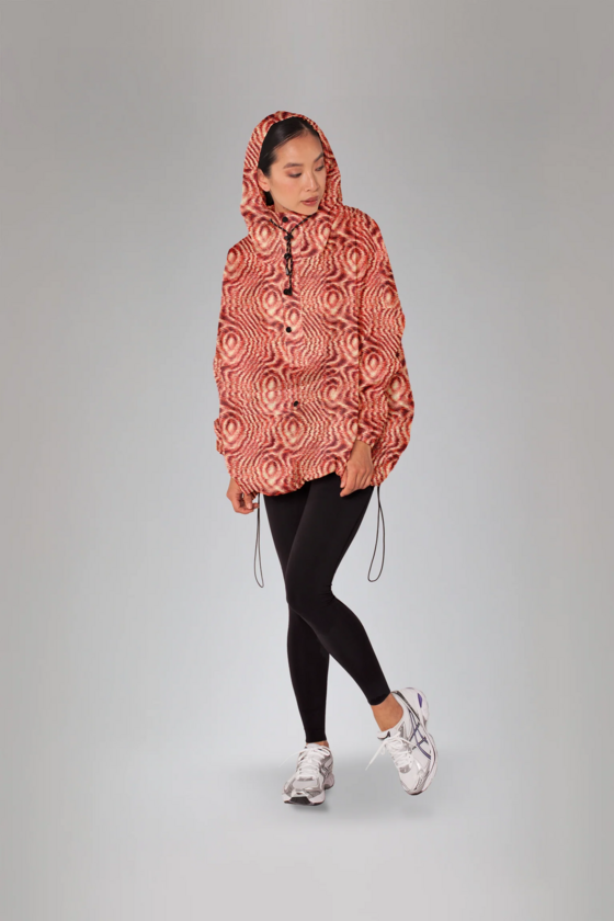 Kurtka przeciwdeszczowa Rain Kiss Moiré Anorak Jacket