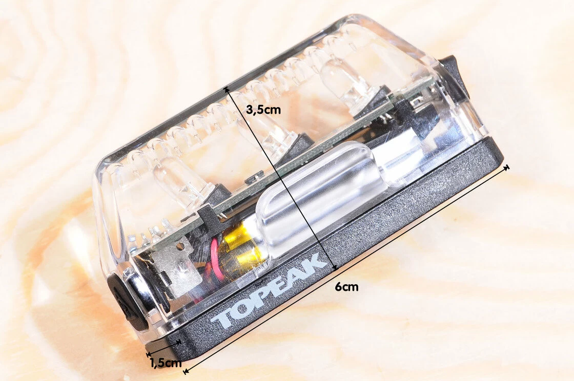 Lampka przednia Topeak WhiteLite Aero LED USB
