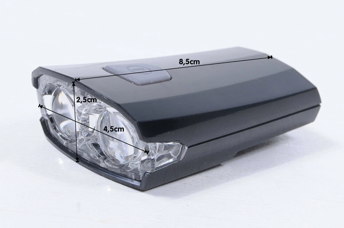 Lampka przednia UNION UN-160 USB