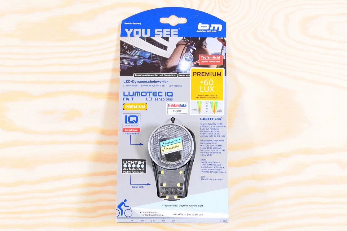 Lampka rowerowa Busch&Muller Lumotec IQ Fly Premium RT Senso Plus