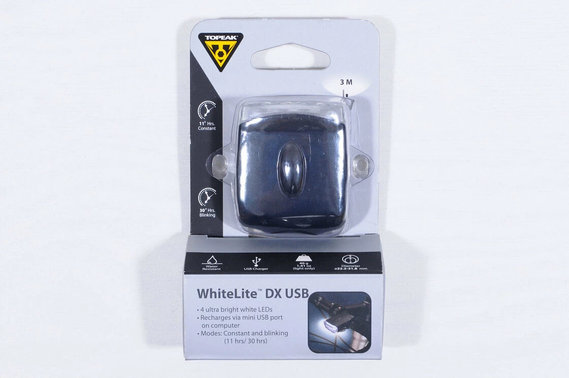 Lampka rowerowa Topeak WhiteLite Dx USB