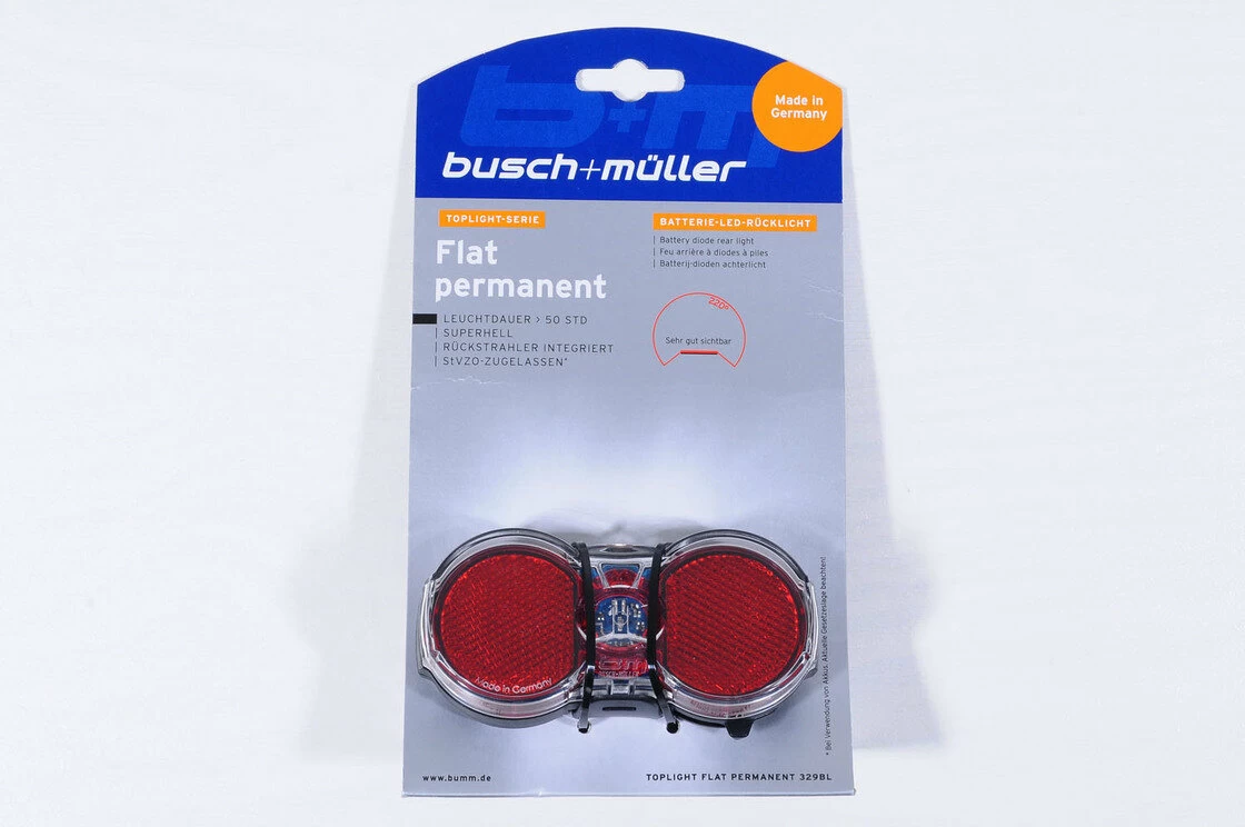 Lampka tylna Busch & Muller TOPLIGHT FLAT permanent
