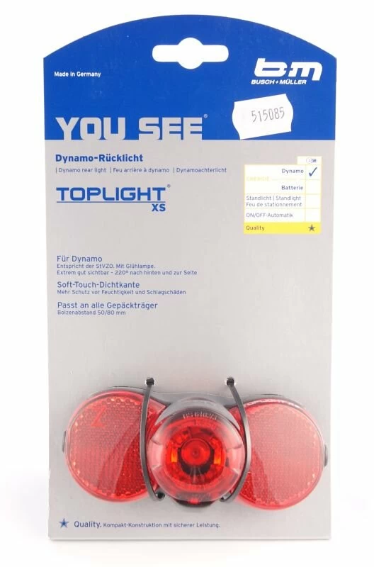 Lampka tylna Busch & Muller Toplight XS