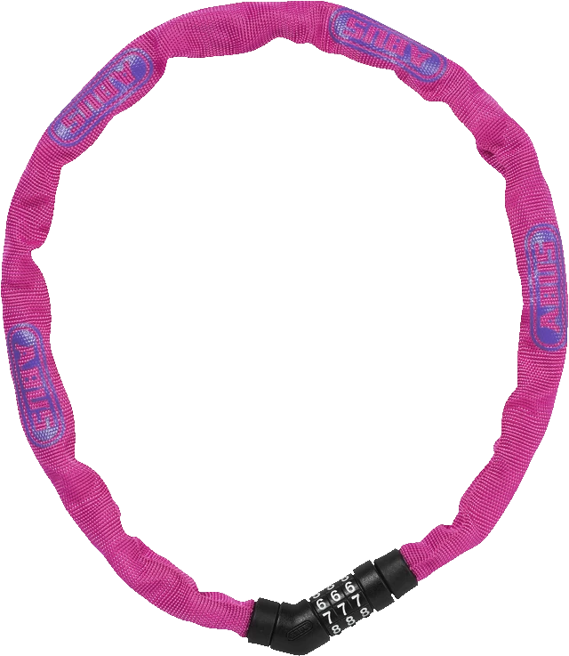 Łańcuch Abus 4804C 75 cm różowy