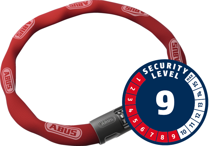 Łańcuch Abus 8808C/85 Czerwony