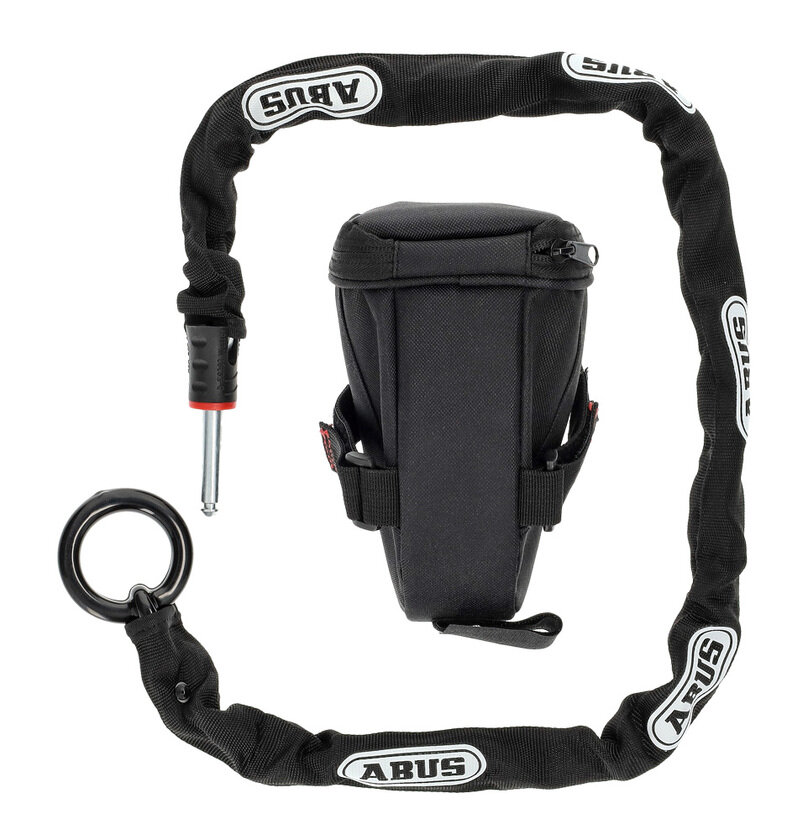Łańcuch Abus Adaptor Chain 6KS do blokady koła + sakwa Długość: 100 cm