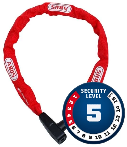 Łańcuch Abus IONUS 6800 2.0 / 85cm Czerwony