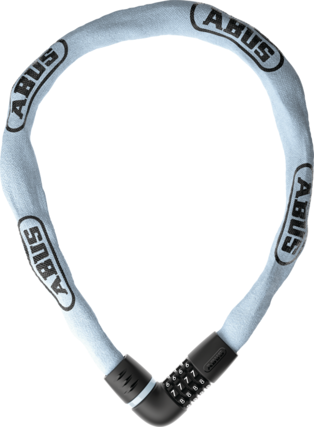 Łańcuch Abus Tresor 6807C Light Blue 110 cm