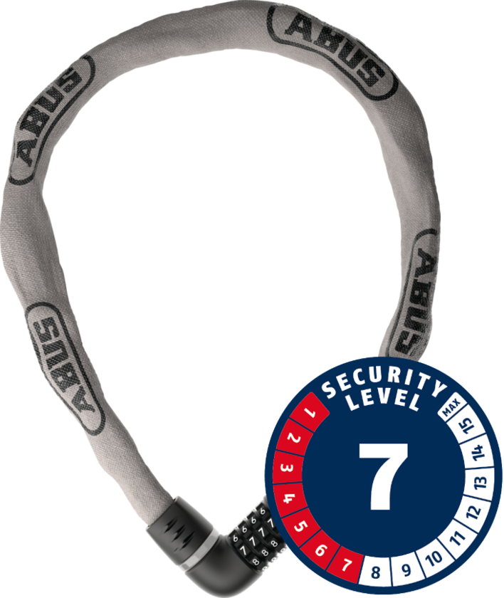 Łańcuch Abus Tresor 6807C Tec Grey 110 cm