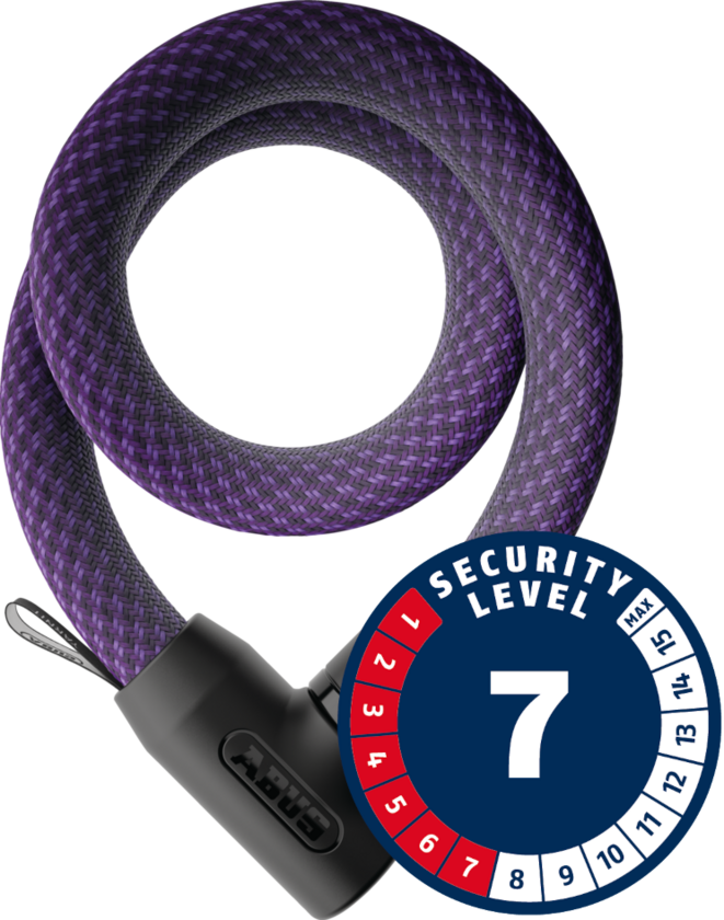 Łańcuch Abus Yarnit 4004K Midnight Purple 110 cm
