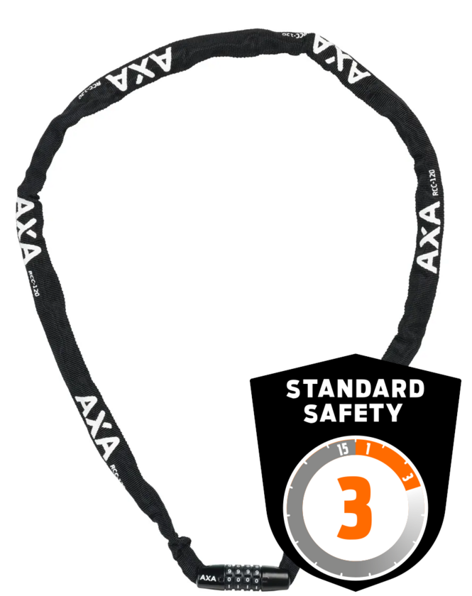 Łańcuch AXA Rigid RCC kod 3.5/120 Czarny