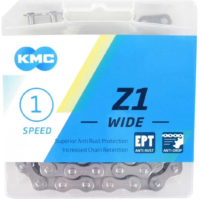 Łańcuch nierdzewny KMC Z1XRB EcoProteQ - Single Speed