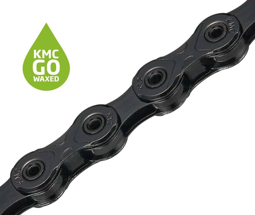 Łańcuch rowerowy KMC DLC12 Waxed Black