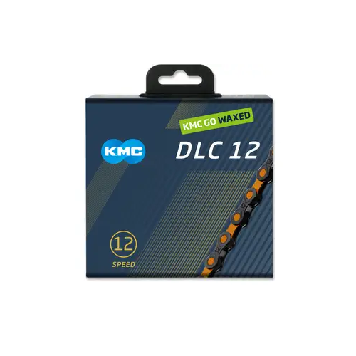 Łańcuch rowerowy KMC DLC12 Waxed Orange