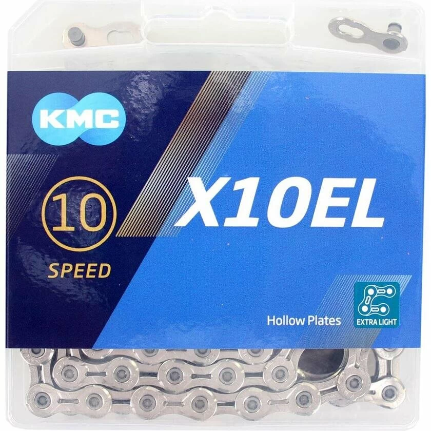 Łańcuch rowerowy KMC X10EL silver