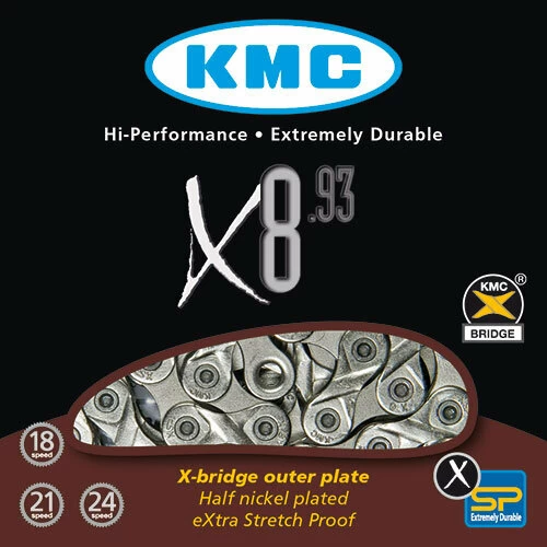 Łańcuch rowerowy KMC X8.93