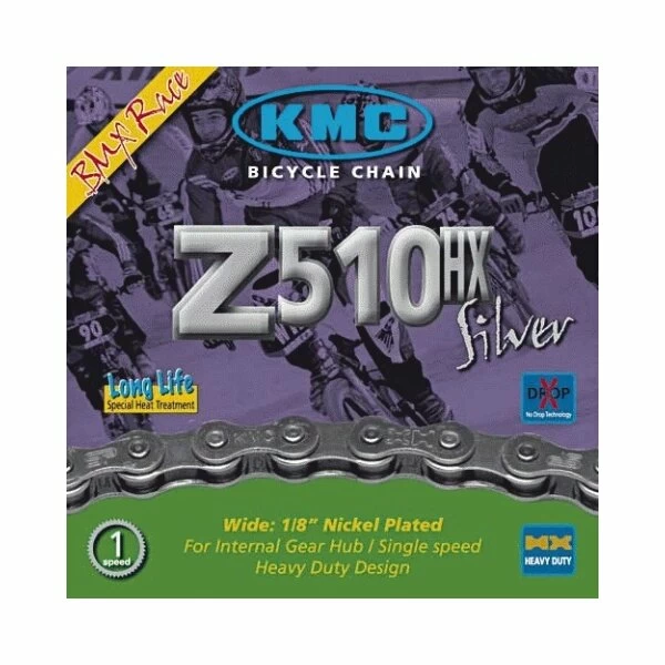 Łańcuch rowerowy KMC Z510 HX - torowy • RoweryStylowe.pl