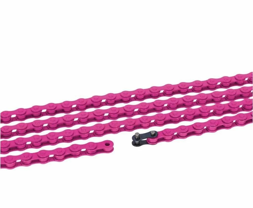 Łańcuch rowerowy XLC CC-C09 1v Pink