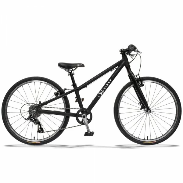 Lekki rower dla dzieci KUbikes 24 S  czarny