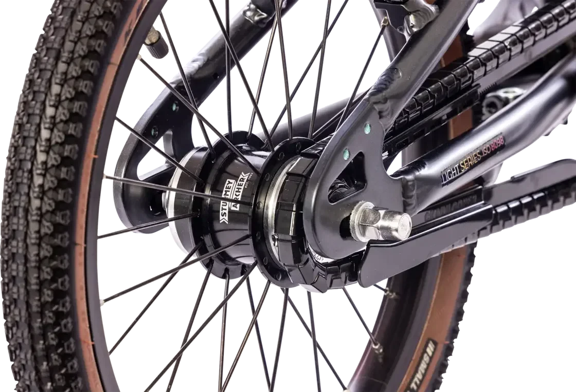 Lekki rower dla dzieci Puky Ls-Pro 16-2 FlowMatic czarny