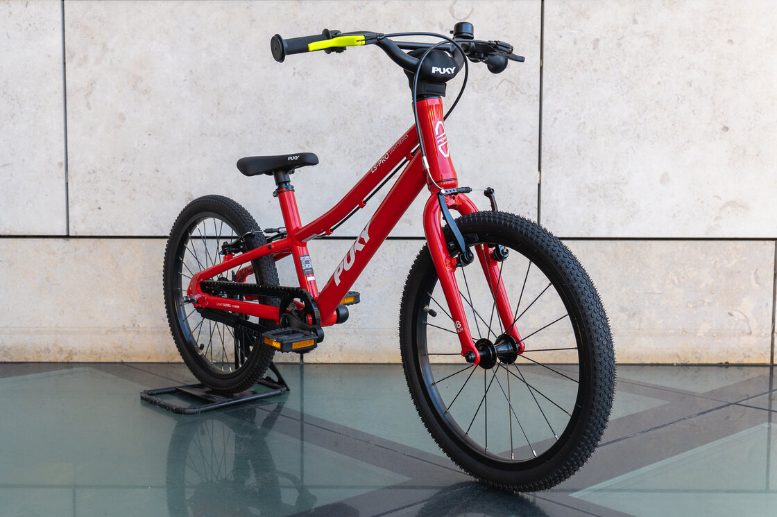 Lekki rower dla dzieci Puky Ls-Pro 18-2 FlowMatic 2-biegi Czerwony