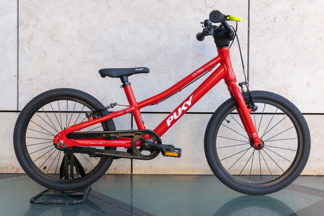 Lekki rower dla dzieci Puky Ls-Pro 18-2 FlowMatic 2-biegi Czerwony