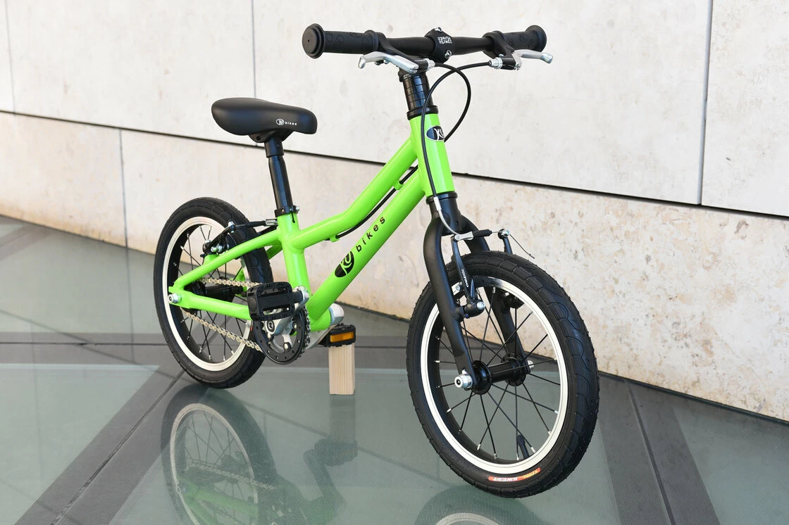 Lekki rower dla dziecka KUbikes 14 Tour zielony