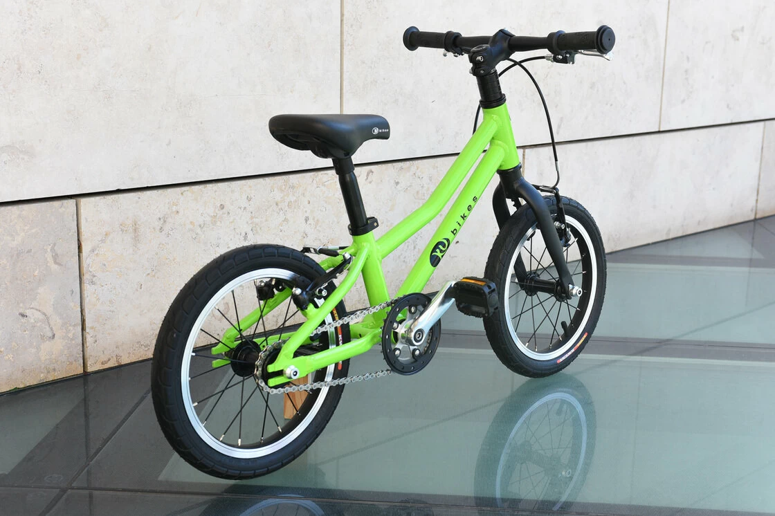 Lekki rower dla dziecka KUbikes 14 Tour zielony