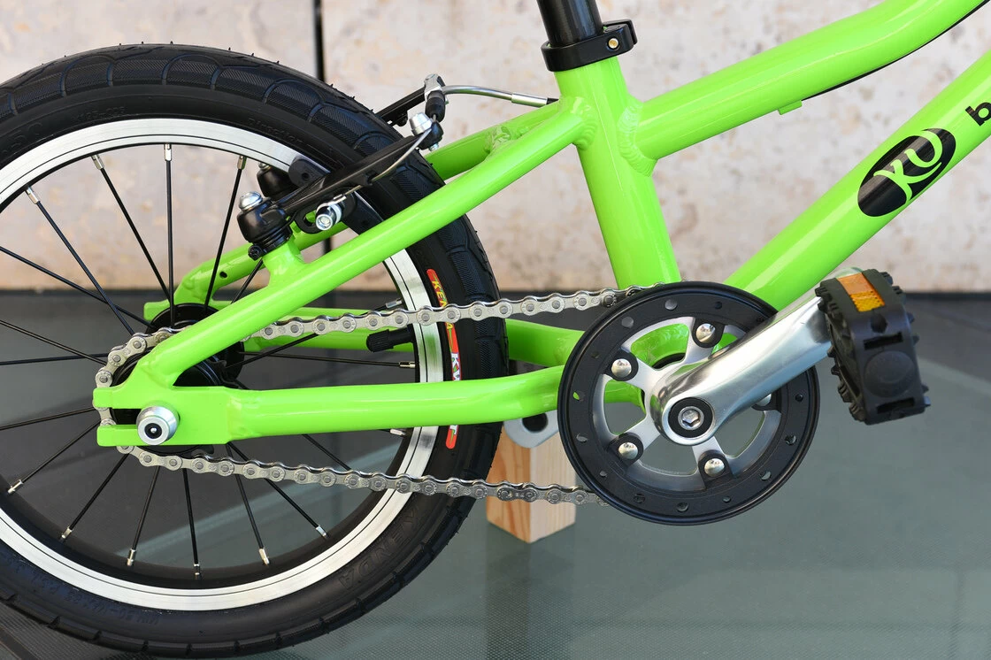 Lekki rower dla dziecka KUbikes 14 Tour zielony