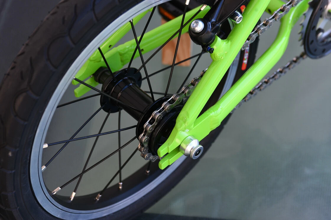 Lekki rower dla dziecka KUbikes 14 Tour zielony