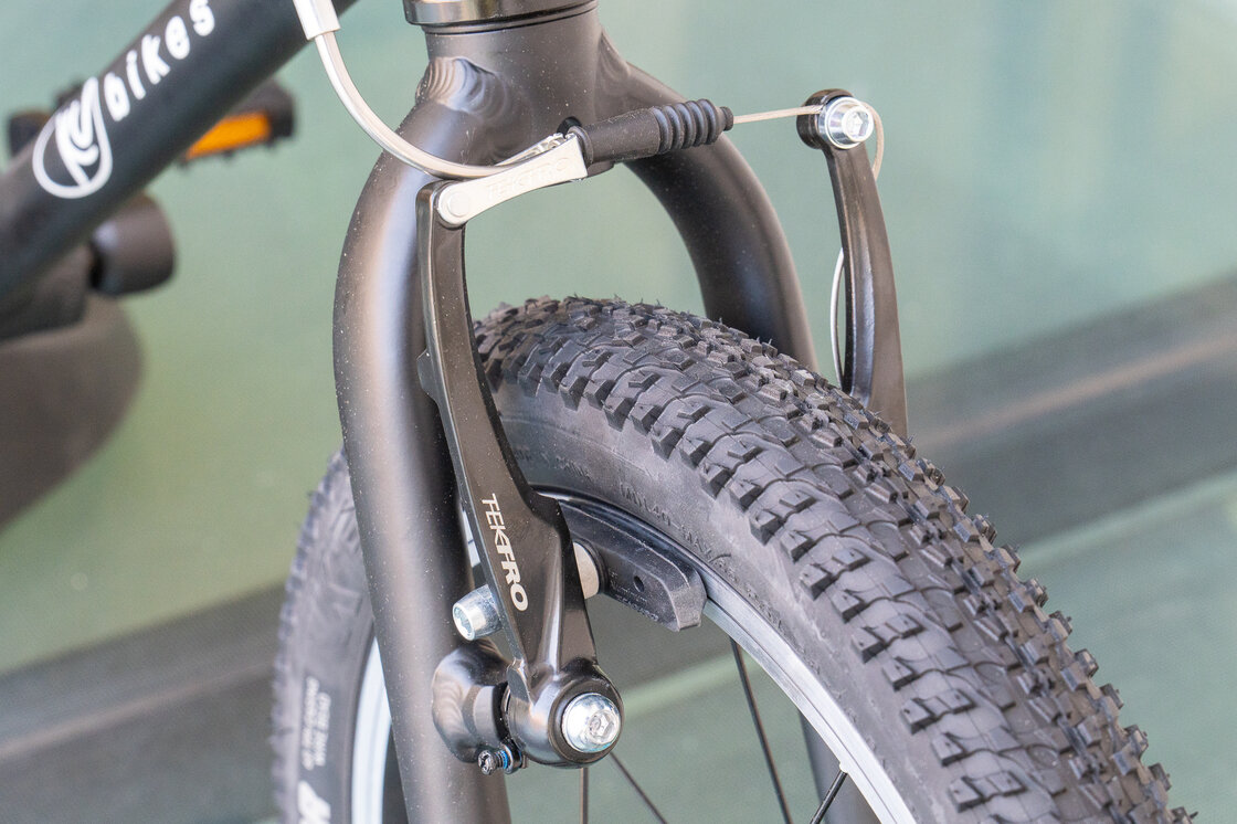 Lekki rower dla dziecka KUbikes 16 L MTB Czarny / laser niebieski