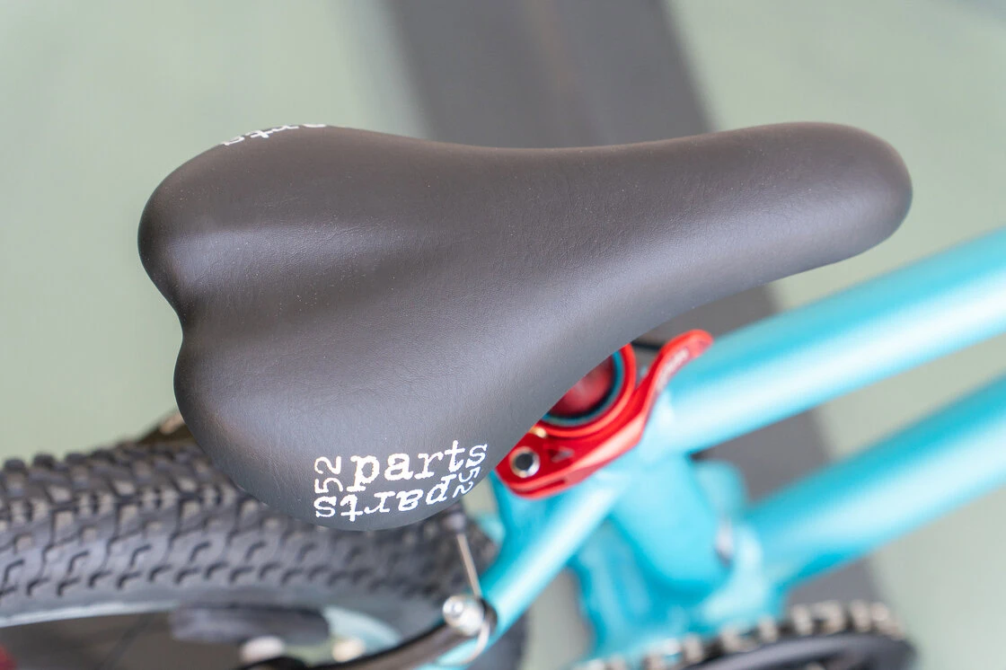 Lekki rower dla dziecka KUbikes 16 L MTB Turkus / laser czerwień
