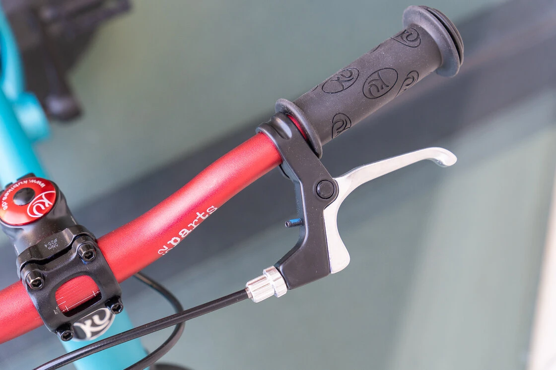 Lekki rower dla dziecka KUbikes 16 L MTB Turkus / laser czerwień