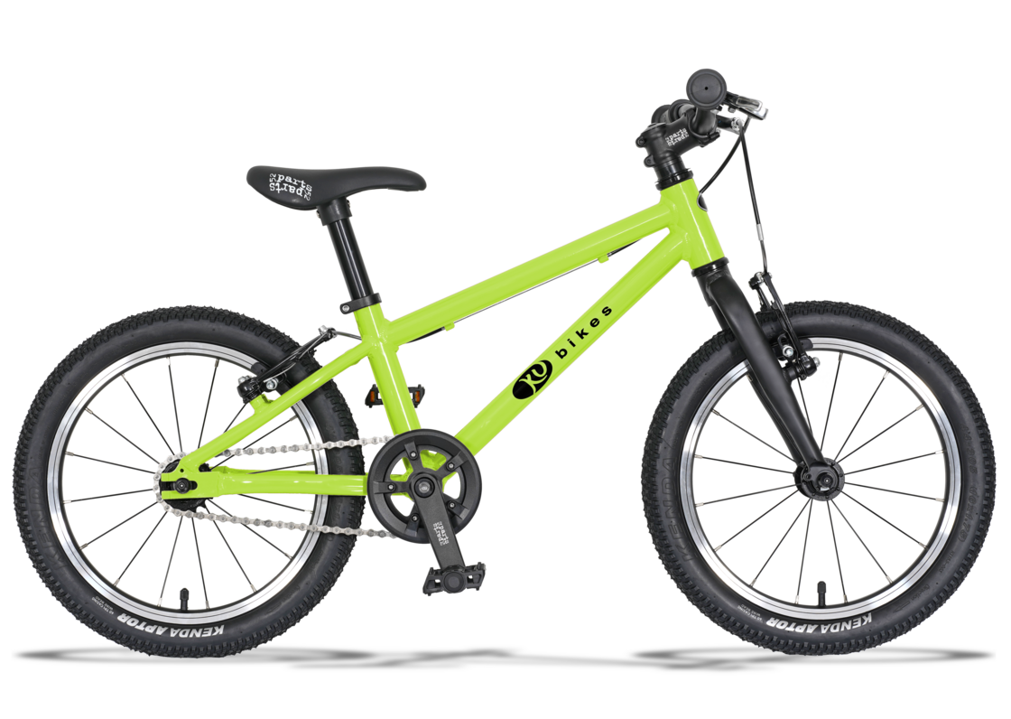 Lekki rower dla dziecka KUbikes 16 L MTB Zielony