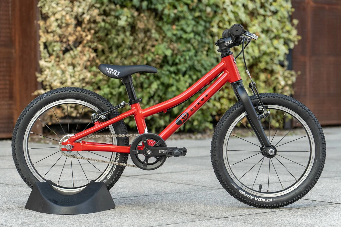 Lekki rower dla dziecka KUbikes 16 S AUTO 2 biegi Sturmey Archer Czerwony