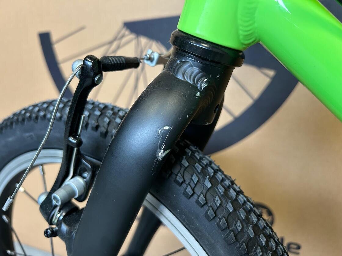 Lekki rower dla dziecka KUbikes 16 S AUTO 2 GREEN OUTLET