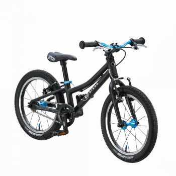 Lekki rower dla dziecka KUbikes 16 S MTB Czarny / niebieski