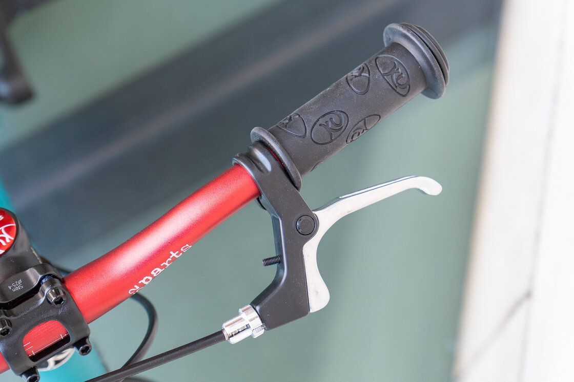 Lekki rower dla dziecka KUbikes 16 S MTB Turkusowy /  laser czerwony