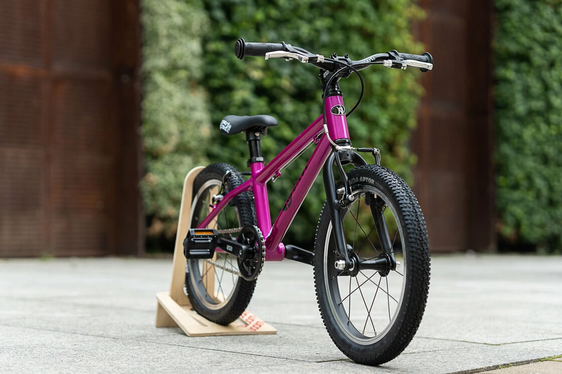 Lekki rower dla dziecka KUbikes 16L MTB Różowy