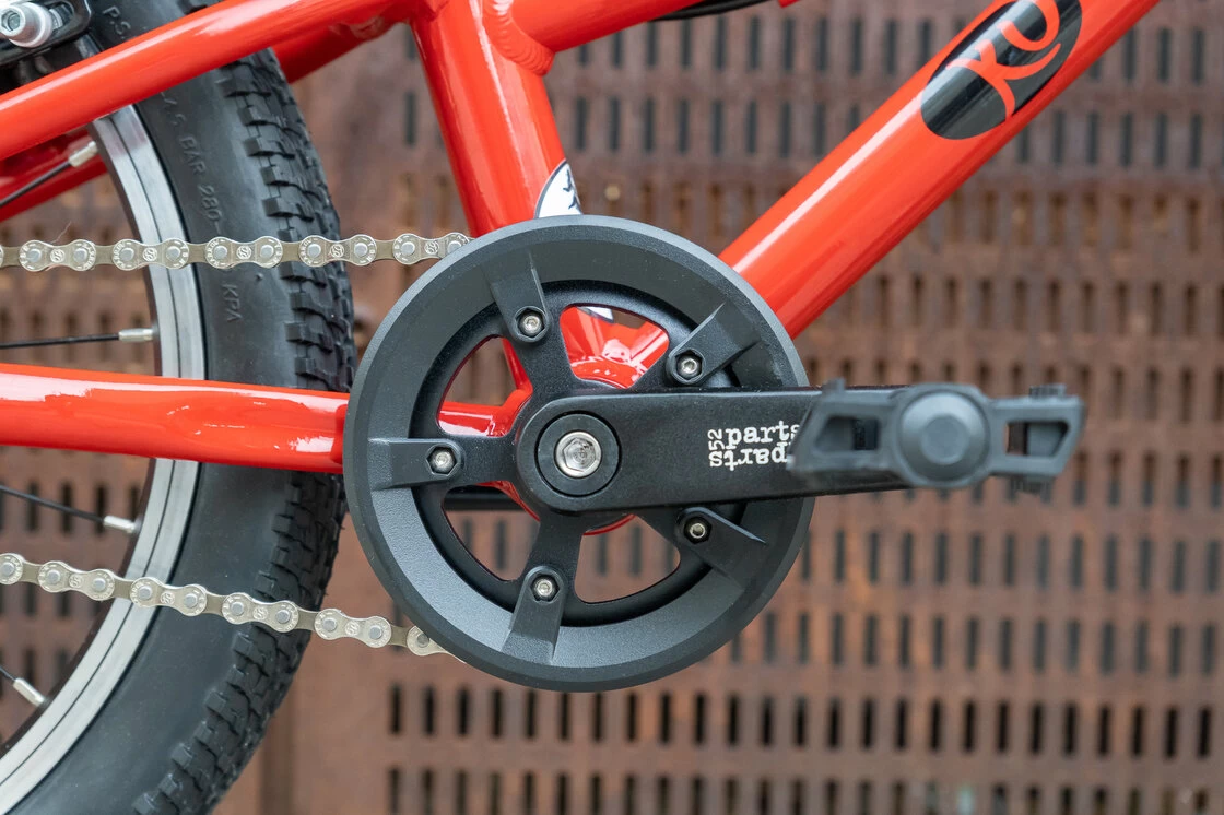 Lekki rower dla dziecka KUbikes 16S AUTO 2 biegi Sturmey Archer Czerwony